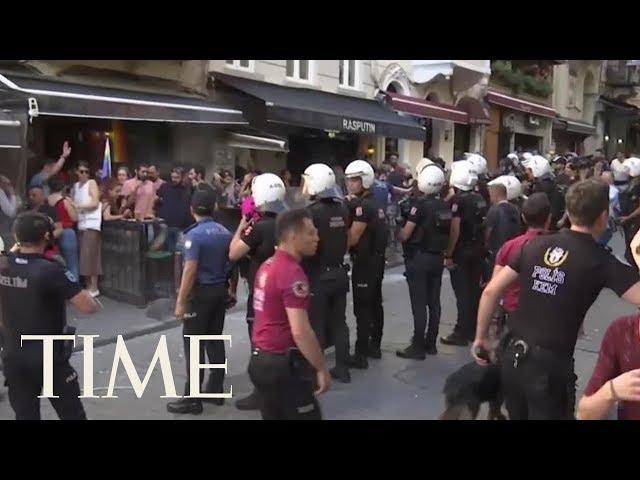 Istanbul Police Disperse LGBT Pride March With Tear Gas | TIME