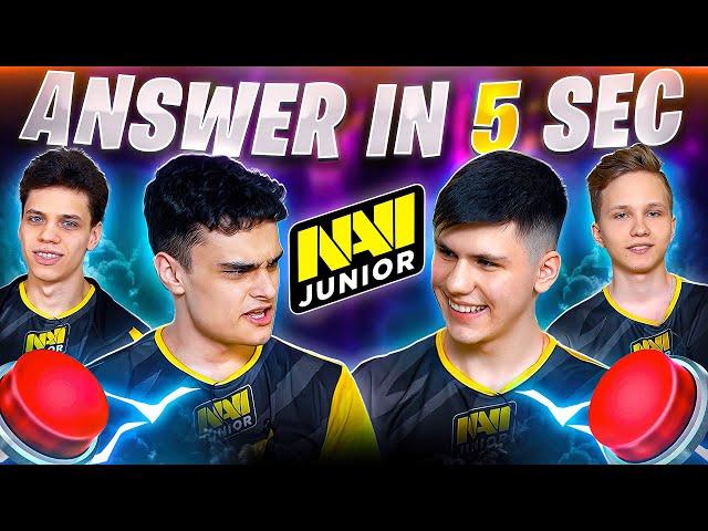 NAVI Junior — Answer in 5 seconds Challenge