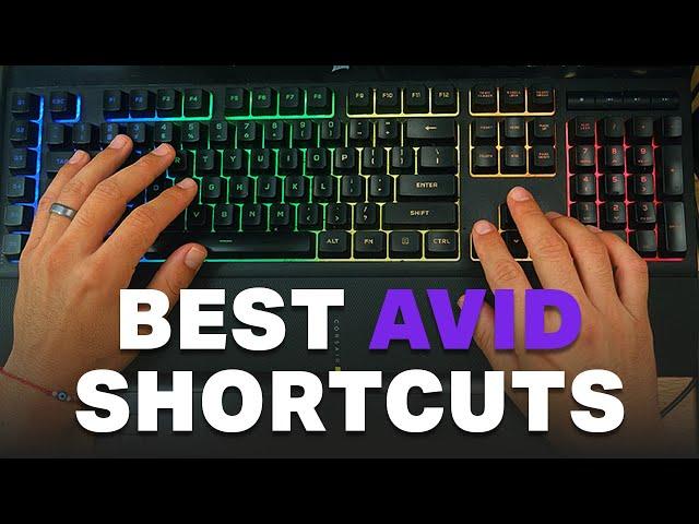 Best Avid Keyboard Shortcuts for Faster Editing