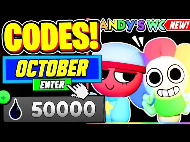 ️New️ ALL WORKING CODES For Dandys World October 2024 - Roblox October World Codes 2024