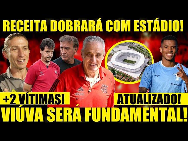 O TERRENO PELA VIÚVA! 2 BILHÕES DE RECEITA APÓS ESTÁDIO! ESTREIA DE FILIPE! DERRUBAMOS + 2! FLAMENGO