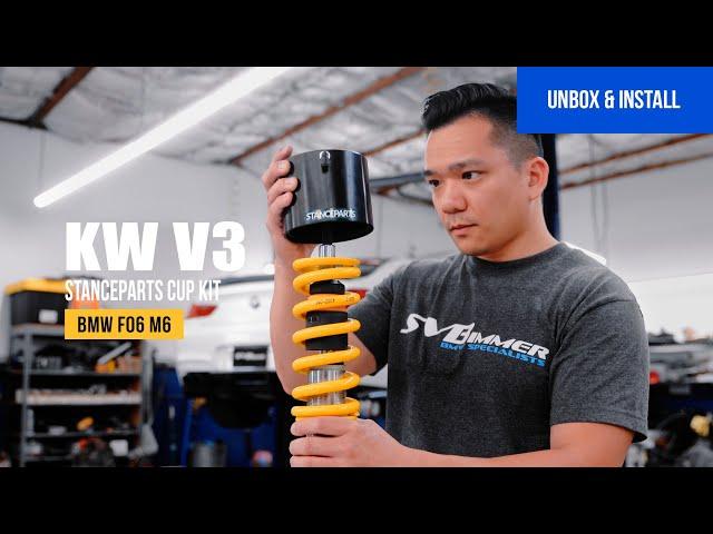 M6 gets KW V3 with Stanceparts Cup Kit | BMW Suspension Upgrade | SVB