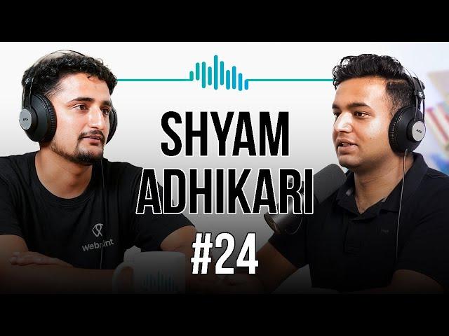 Front-end Development & UI/UX Design I Shyam Adhikari I TechKraft Podcast I #24