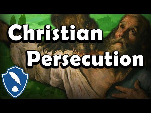 Early Christian persecution and pagan persecution by Christians | a historical analysis(Part 1).