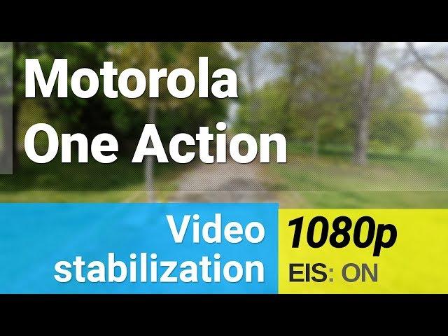 Motorola One Action 1080p/60fps video stabilization sample - main camera