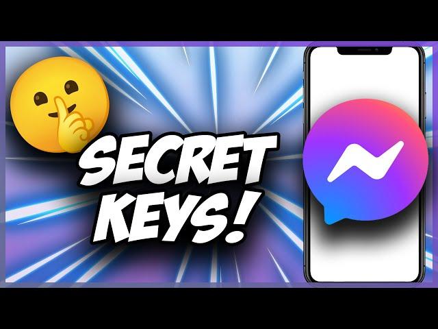 How To Find Secret Conversation Keys in Messenger  Quick & Easy 2022