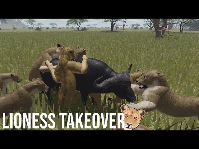 LIONESS TAKEOVER (Wild Savannah)