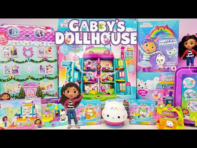 Gabby’s Dollhouse Toys Review On Netflix | Cakey Cat Glows | MerCat & Pandy