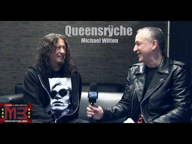 Queensrÿche Michael Wilton Interview-Reflects on E.P. & The Warning - Origins Tour- M3 Rock Festival