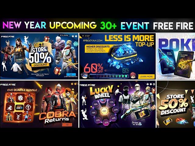 Upcoming Events in Free Fire | Free Fire New Event | Ff New Event | New Event Ff