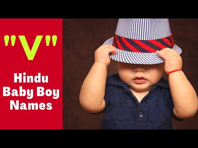 Hindu Boy Names starting with "V"  || "V" letter Names for baby boy  ||  Latest Hindu names