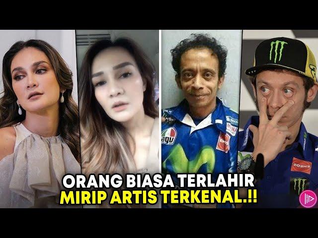 DIKIRA ARTIS, TERNYATA CUMA MIRIP!! 10 Orang yang Punya Wajah Kembar dengan Sosok Terkenal