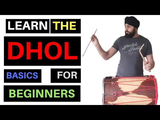 Lockdown Dhol classes - Back to basics for beginners with Indy Notta [lesson 1]