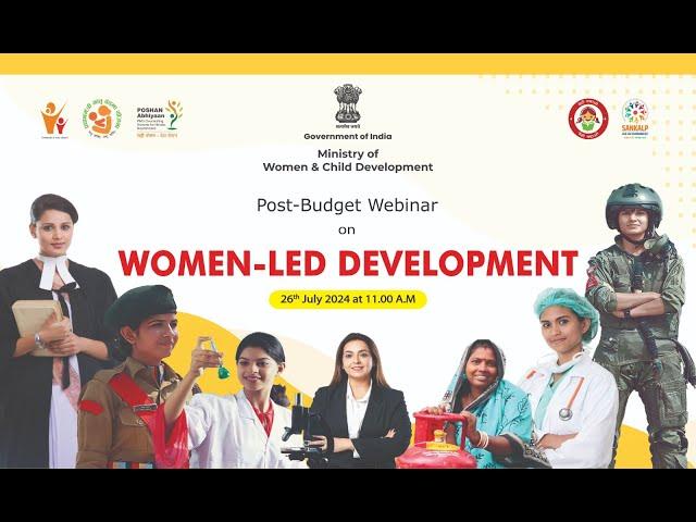 Post Budget Webinar on Women Led Development