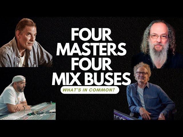 Exploring Mix Bus Secrets: Insights from Top Engineers