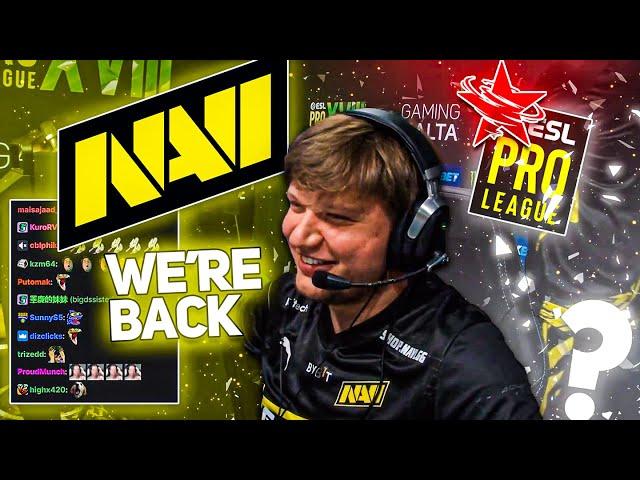 S1mple Trolling with Nova! New NaVi vs 5yclone - ESL Pro League Season 18 | CSGO