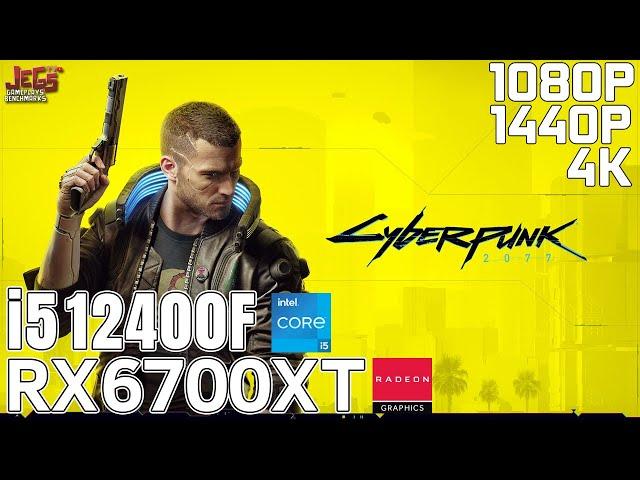 Cyberpunk 2077 | i5 12400F + RX 6700 XT | 1080p, 1440p, 4K benchmarks!