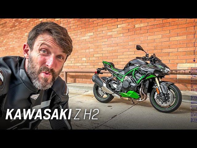 Supercharged Commute! 2024 Kawasaki Z H2 Review | Daily Rider