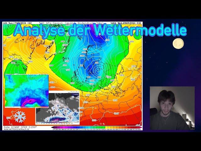 Erster Wintereinbruch, Schneefall bis ins Tiefland? Weiter Sturmgefahr! Analyse Wetterkarten #wetter