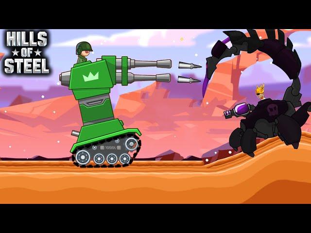 Hills Of Steel - New Tank TOWER Walkthrough Game Android Gameplay