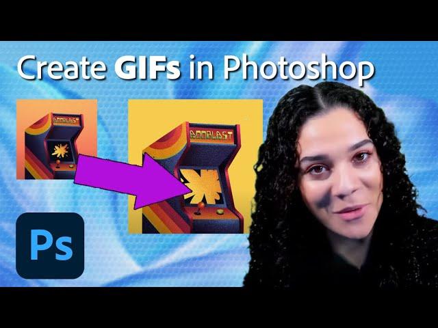 How to Create a GIF in Photoshop | Tutorial for Beginners | Adobe