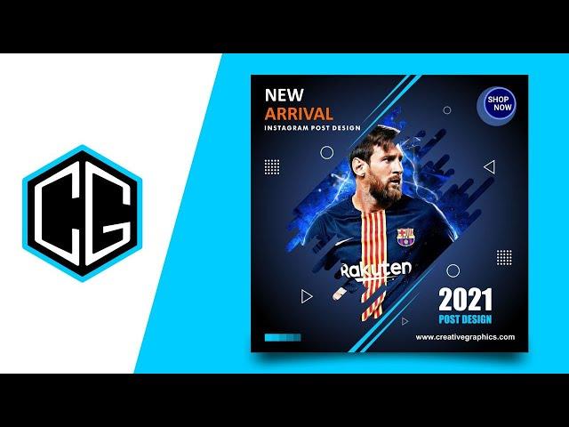 CorelDraw x7 tutorial 2021 - Trend Social Media Post Banner Design Tutorial