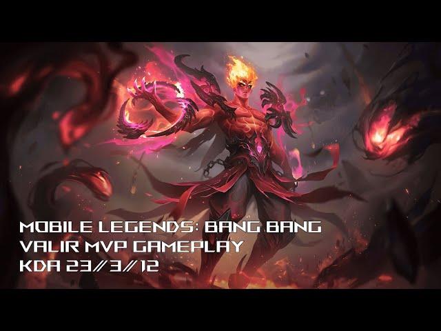 Mobile Legends - Valir MVP Gameplay