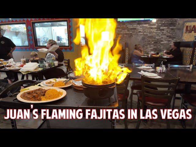 Watch What Happens When We Order Flaming Fajitas at Juan's – INSANE!