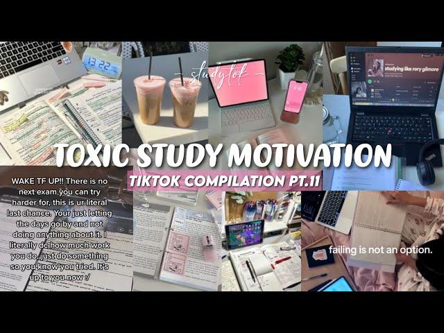 TOXIC STUDY MOTIVATION | Tik Tok Compilation #11 #studymotivation #toxicmotivation #studytok