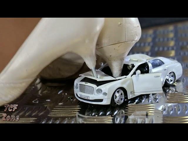 Bentley Mulsanne Crush Test!  #experiment