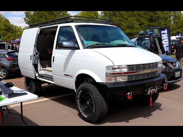 Overland Chevy Astro Van 4x4 by Journey's Offroad at Overland Expo West