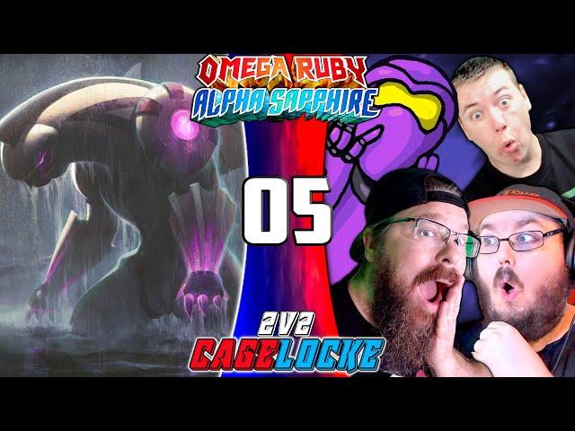 THE FIRST CAGE MATCH: father & son vs. p̶r̶o idiot & another idiot | 2v2 ORAS CAGELOCKE WITH