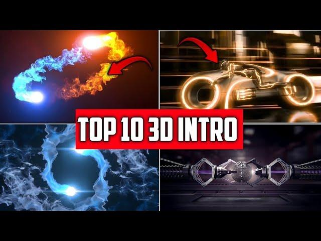 Top 10 Best Intro  Templates  For YouTube Without Text [ No Copyright ]