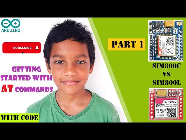 SIM800C & SIM800L GSM Module Send/Receive SMS, Make a Call & DTMF using AT Commands - Part #1