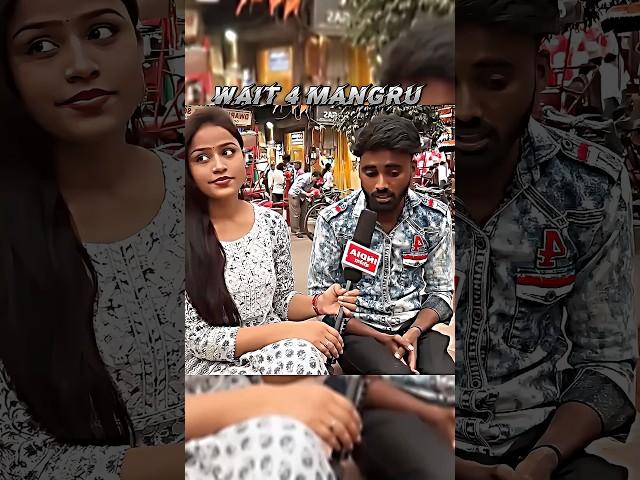 Sigma Man Mangru Ka Attitude  | Mangru vs reporter interview  | #sigma #attitude #memes #shorts