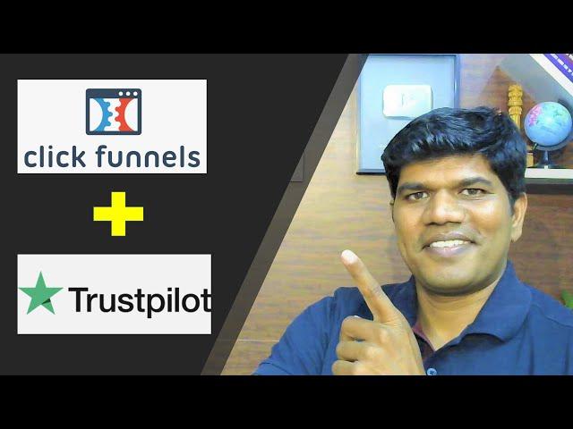 How to show Trustpilot Reviews On Click Funnels landing page. [EASY Steps]