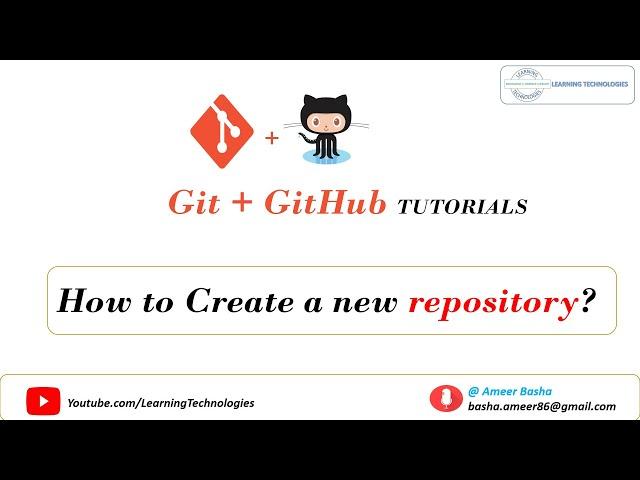 Git Tutorial for Beginners #4 || How to create Repository Using GitHub and using GitBash Commands