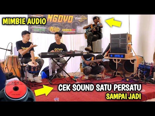 KENDANGNYA BIKIN GITARIS TUTUP TELINGA ‼️ CEK SOUND SATU PERSATU SAMPAI JADI MIMBIE AUDIO