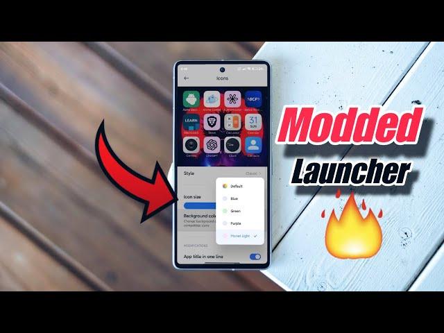 MIUI/HyperOS MODS: Install Modded Launcher with A lot of CUSTOMIZATIONS | ROOT only