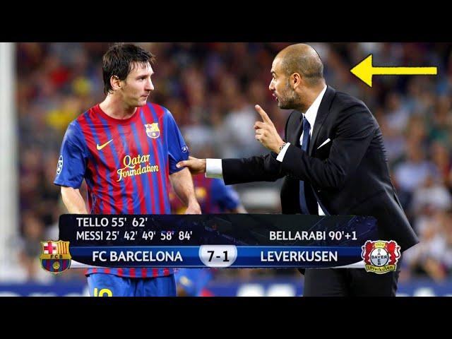 The Day Lionel Messi Penta-Tricks Drove Crazy Pep Guardiola