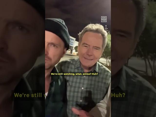 Aaron Paul & Bryan Cranston Roast Man For Not Watching ‘Breaking Bad’