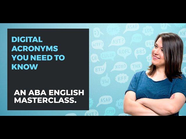 14 Digital Acronyms Explained