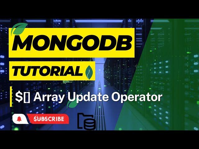 #75: $[] Array update operator in mongodb | update all element in array field|MongoDB Tutorial Hindi