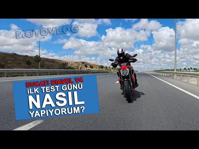 Diavel'i Aldığım gibi Kayıda Girdim! İlk Test Günü/ Nasıl Çekiyorum?