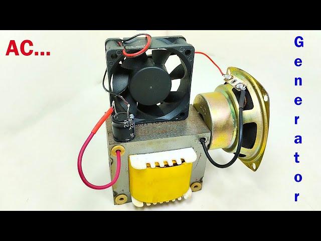 Ac 220V 20000KW Free Electricity I How To Make Free Energy Generator At Home I @Maker10m