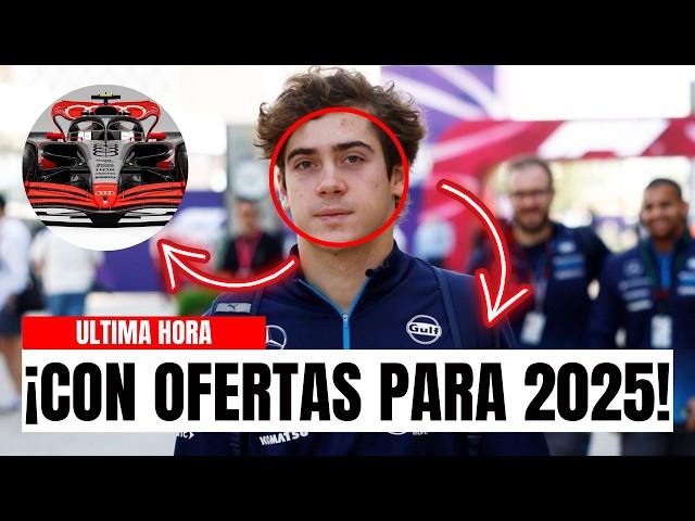 ¿Colapinto a la F1 en 2025? El Asiento Libre que Podría Cambiarlo Todo