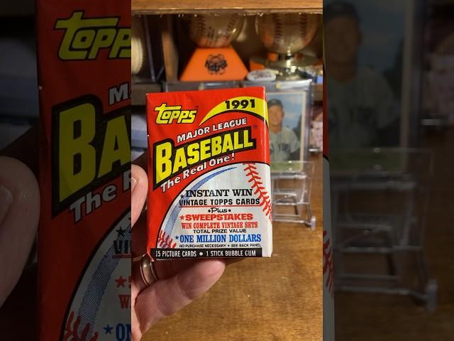 1991 #Topps #baseballcards #junkwax #packopening