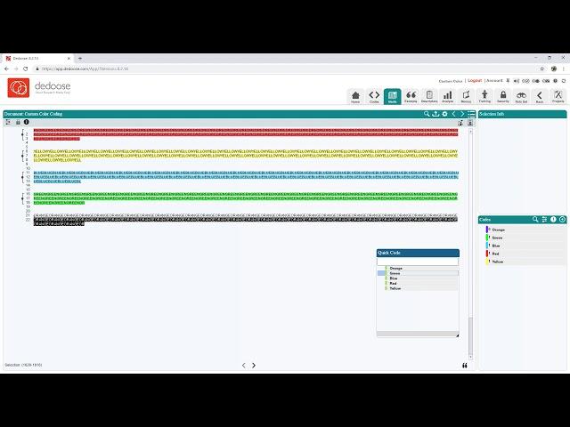 Custom Color Coding | Qualitative and Mixed Methods Data Analysis | Great Research Made Easy