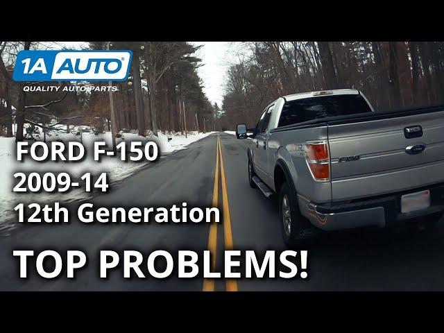 Top 5 Problems Ford F-150 Truck  12th Generation 2009-14