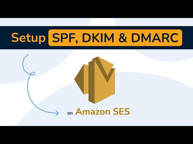 How To Setup SPF, DKIM, And DMARC In Your Amazon SES Account